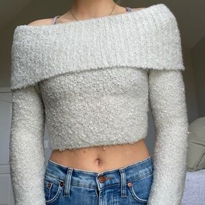 Urban outfitters crop top sweater